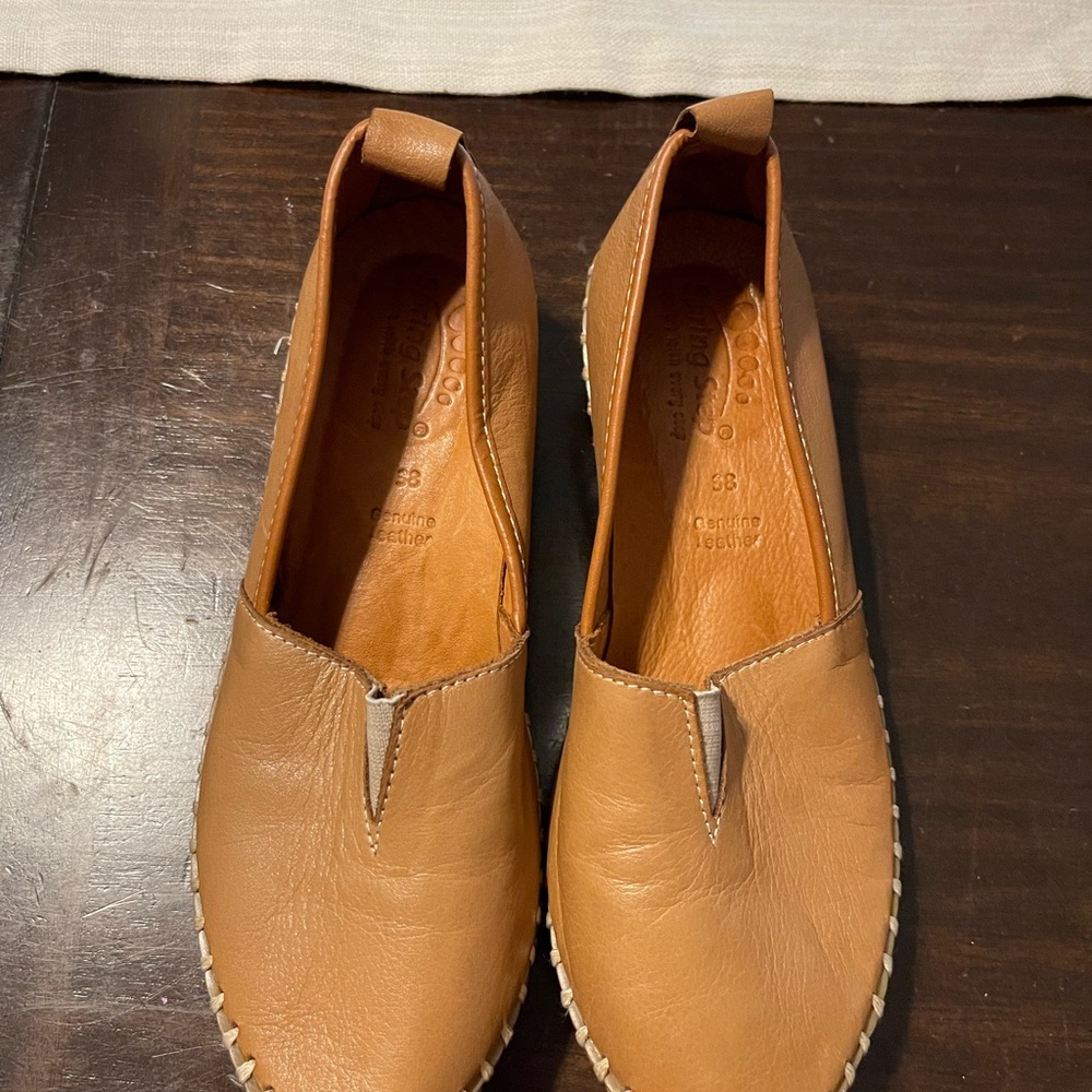 Spring Step Brown Slip-On Flats - Picture 7 of 8
